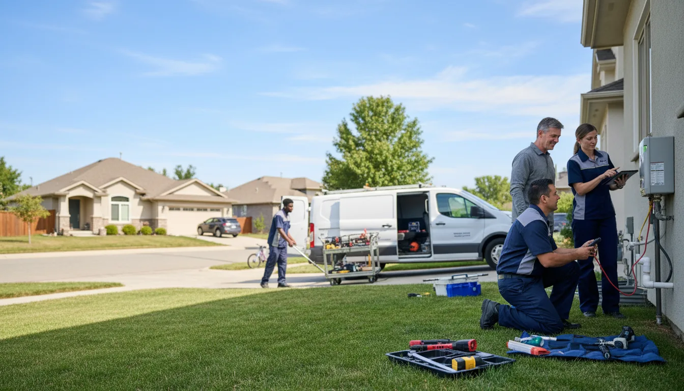 Tankless water heater service in Patton, CA